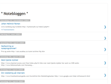 Tablet Screenshot of notebloggen.blogspot.com