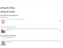 Tablet Screenshot of littleprissymissy.blogspot.com
