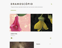 Tablet Screenshot of dramoscopio.blogspot.com