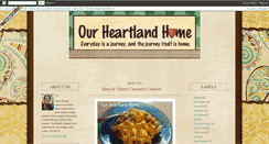Desktop Screenshot of ourheartlandhomehome.blogspot.com