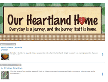 Tablet Screenshot of ourheartlandhomehome.blogspot.com