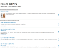 Tablet Screenshot of historialdelperu.blogspot.com