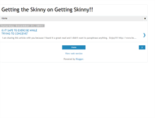 Tablet Screenshot of gethertotheskinny.blogspot.com