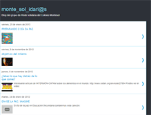 Tablet Screenshot of montesolidario.blogspot.com