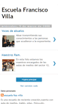 Mobile Screenshot of escuelafranciscovilla.blogspot.com