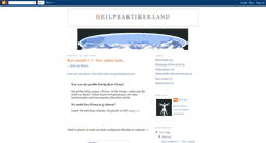 Desktop Screenshot of heilpraktikerland.blogspot.com