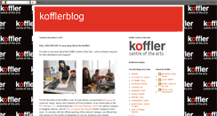 Desktop Screenshot of kofflerarts.blogspot.com