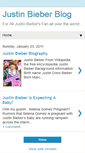 Mobile Screenshot of justinbieber011.blogspot.com