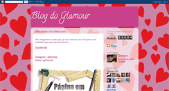 Desktop Screenshot of blogdoglamour.blogspot.com