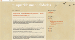 Desktop Screenshot of misqueridasmanualidades.blogspot.com