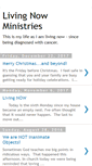 Mobile Screenshot of livingnowministries.blogspot.com