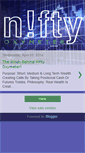 Mobile Screenshot of niftyoxymeter.blogspot.com