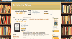 Desktop Screenshot of nookkindle.blogspot.com