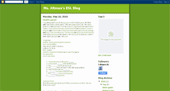 Desktop Screenshot of altmanesl.blogspot.com