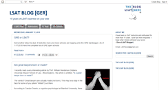 Desktop Screenshot of lsatblogger.blogspot.com