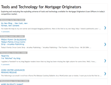 Tablet Screenshot of mattsmortgagematters.blogspot.com