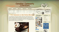 Desktop Screenshot of cndcommunitylit.blogspot.com