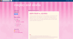 Desktop Screenshot of cosplayandalodia.blogspot.com