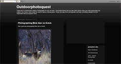 Desktop Screenshot of outdoorphotoquest.blogspot.com