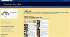 Desktop Screenshot of graceofrancho.blogspot.com