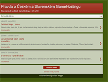 Tablet Screenshot of gamehosting-pravda.blogspot.com