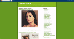 Desktop Screenshot of lamusicaencd.blogspot.com