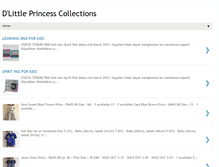 Tablet Screenshot of dlittleprincess.blogspot.com