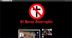 Desktop Screenshot of elherejeincorregible.blogspot.com