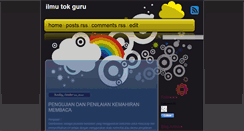 Desktop Screenshot of ilmutokguru.blogspot.com
