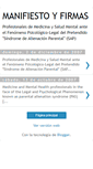 Mobile Screenshot of firmasmanifiesto.blogspot.com
