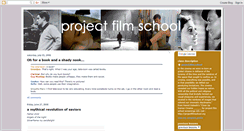 Desktop Screenshot of projectfilmschool.blogspot.com