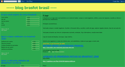 Desktop Screenshot of blog-brasfoot-brasil.blogspot.com