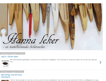 Tablet Screenshot of hannaleker.blogspot.com