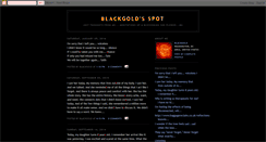 Desktop Screenshot of blackgold347.blogspot.com