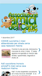 Mobile Screenshot of amicidelcane.blogspot.com