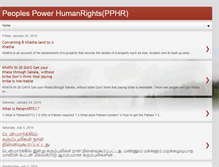 Tablet Screenshot of peoplespowerhumanrights.blogspot.com