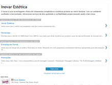 Tablet Screenshot of inovarestetica.blogspot.com