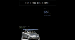 Desktop Screenshot of newmodelcarsphotos.blogspot.com