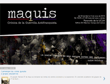 Tablet Screenshot of exposicionmaquis.blogspot.com