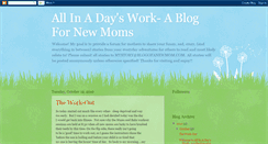 Desktop Screenshot of blogofanewmom.blogspot.com