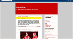 Desktop Screenshot of ferrari-chat.blogspot.com