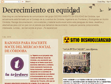 Tablet Screenshot of decrecimientocordoba.blogspot.com