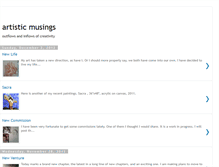 Tablet Screenshot of hhartisticmusings.blogspot.com