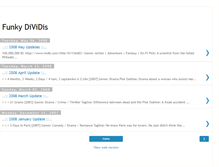 Tablet Screenshot of funkydividis.blogspot.com