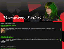 Tablet Screenshot of faclubemarimoonlovers.blogspot.com