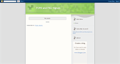 Desktop Screenshot of fcpofklisignals.blogspot.com