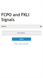 Mobile Screenshot of fcpofklisignals.blogspot.com