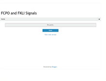 Tablet Screenshot of fcpofklisignals.blogspot.com