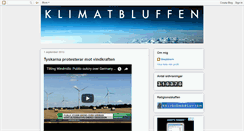Desktop Screenshot of klimatbluffen.blogspot.com