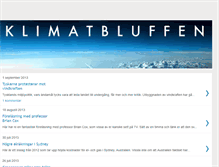 Tablet Screenshot of klimatbluffen.blogspot.com